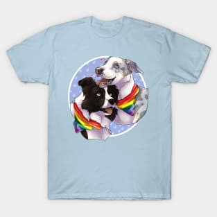 Gay Pride - Border Collies T-Shirt